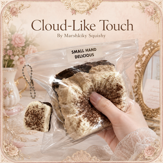 Realistic Tiramisu Toast Squishy Toy Slow Rising Sensory Fidget Food Grade Silicone Desk Toy For Adults Stress Relief Funny Birthday Christmas Gift For Office Workers