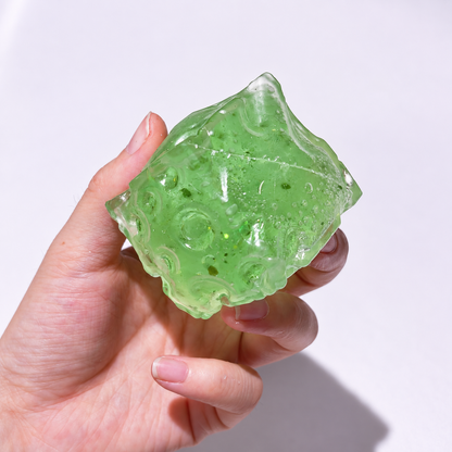🍯🧀 Honey Cheese Cube Resin Sensory Squishy Bal