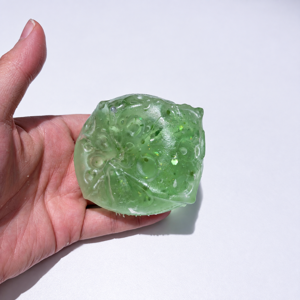 🍯🧀 Honey Cheese Cube Resin Sensory Squishy Bal