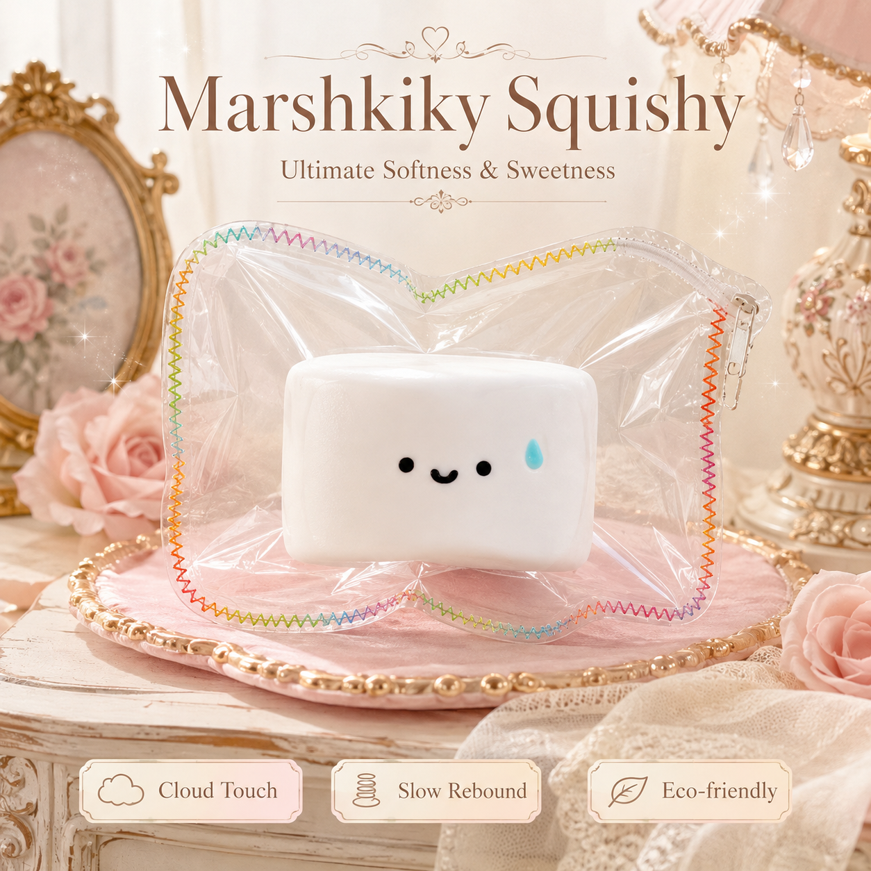 Cute Squishy Stress Relief Toy Slow Rising Sensory Silicone Squeeze Desk Toy For Anxiety Relief Fun Aesthetic Office Accessories Christmas Birthday Gift For Teens Friends For Daily Use