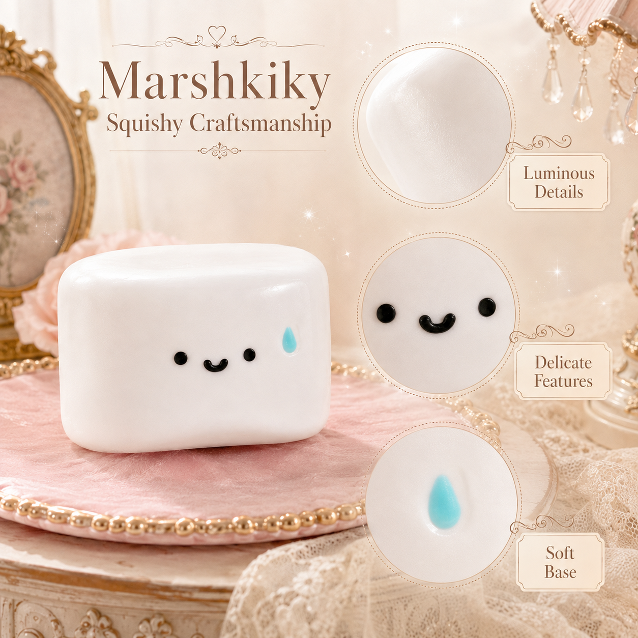 Cute Squishy Stress Relief Toy Slow Rising Sensory Silicone Squeeze Desk Toy For Anxiety Relief Fun Aesthetic Office Accessories Christmas Birthday Gift For Teens Friends For Daily Use