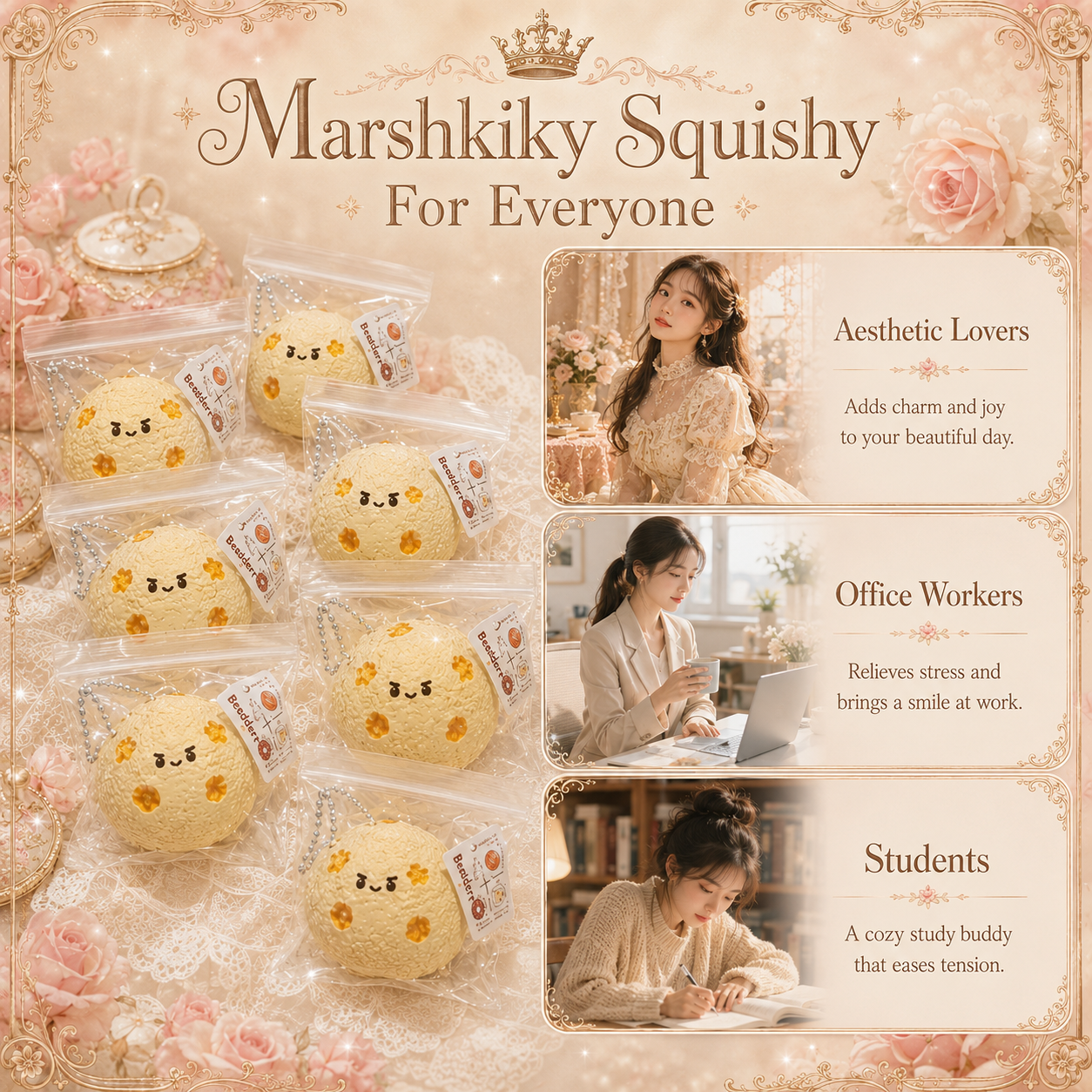 Angry Potato Squishy Toy Silicone Stress Relief Fidget Squeeze Toy Sensory Desk Accessory Funny Gag Gift Christmas Birthday Present Gift For Teens Adults Office Workers
