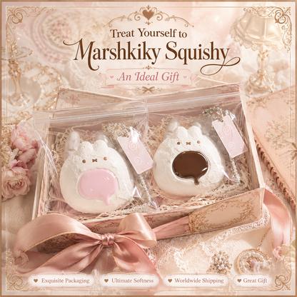 Cute Squishy Toy Food Grade Silicone Rabbit Sensory Squeeze Toy Fidget Desk Toy For Stress Relief Kawaii Animal Valentine Day Birthday Gift For Women Gift For Girls For Home Office