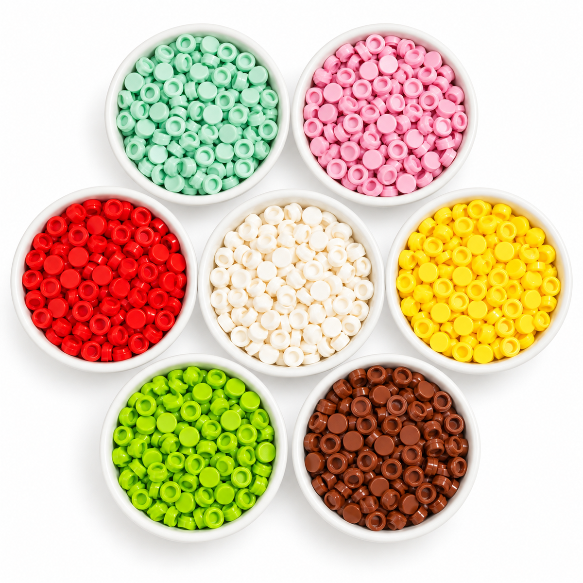 Round Crunchy Building Blocks for Handmade Balls (100g)