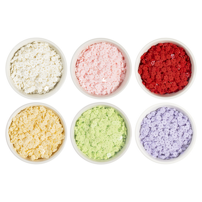 Flower-Shaped Crunchy Building Blocks for Handmade Balls (100g)