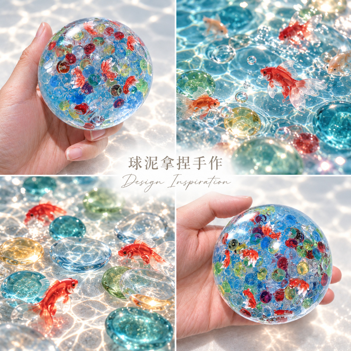 Design inspiration image for Floating Light Fish. Concept reference; final item details may differ.