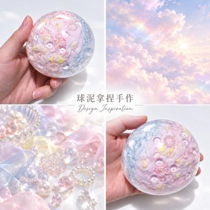 Design inspiration image for Pink Blue Dream. Concept reference; final item details may differ.