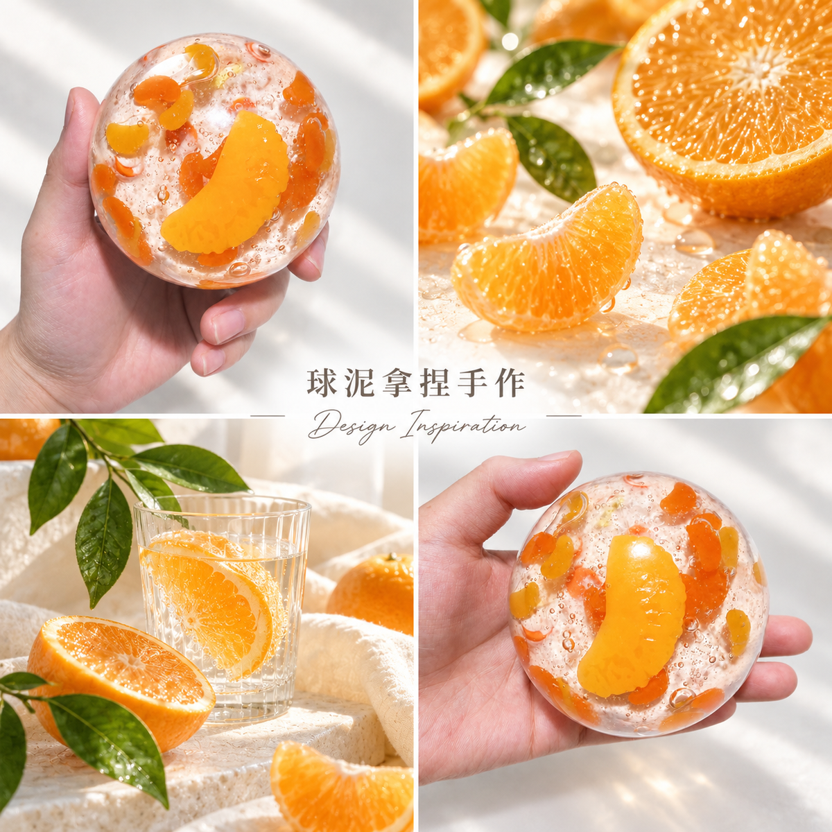 Design inspiration image for Sunset Orange Sea. Concept reference; final item details may differ.