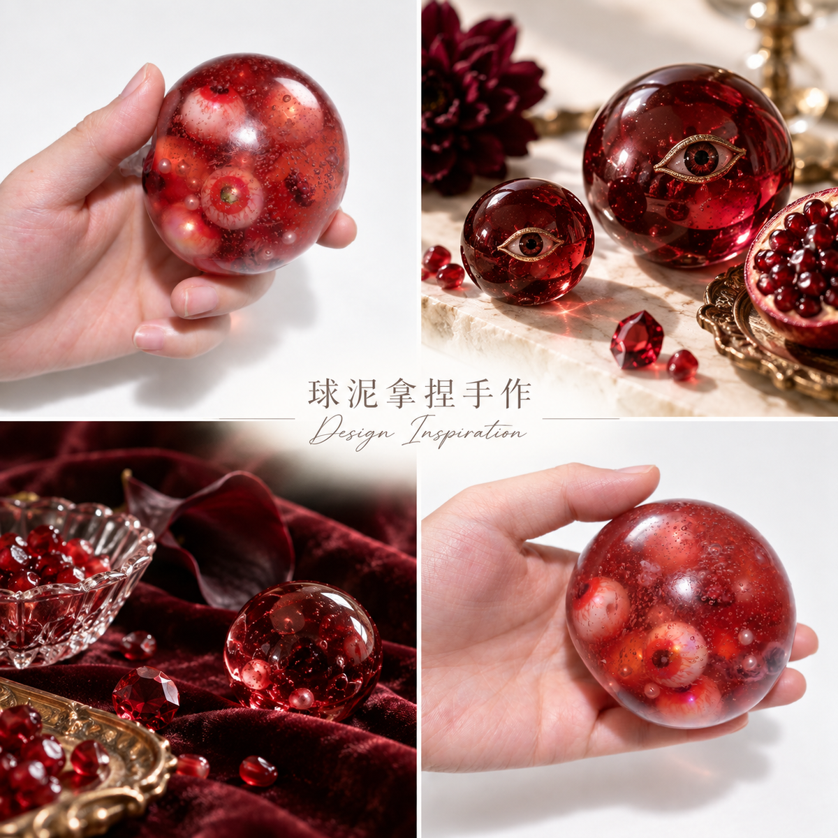 Design inspiration image for Crimson Eye. Concept reference; final item details may differ.